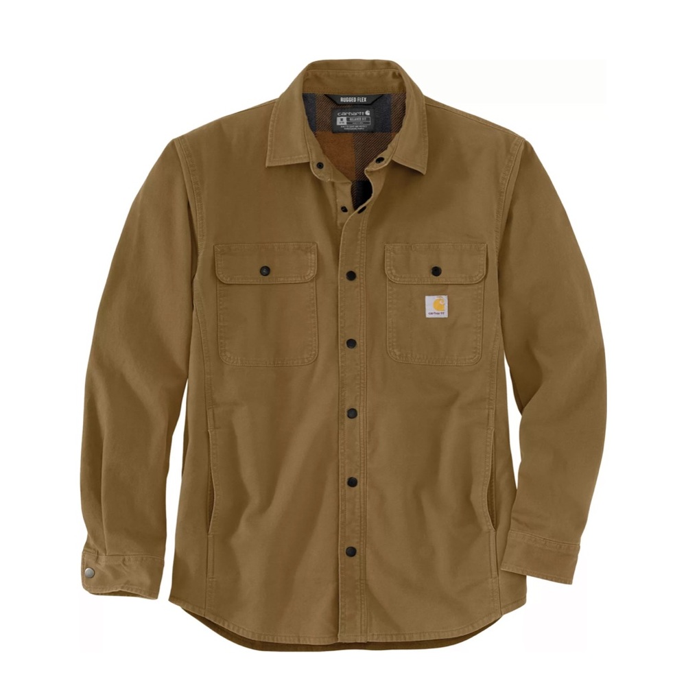 Carhartt flannel lined shirt MENS M